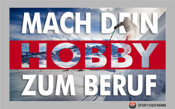 Mach dein Hobby zum Beruf!