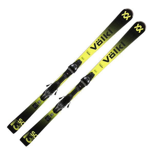 Völkl RACETIGER SC BLACK + MARKER VMOTION 10 GW 2025/26 Slalomcarver mit Bindung