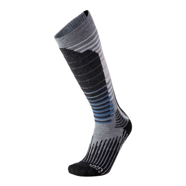 UYN MAN SKI SNOWBOARD SOCKS Light Grey/Black