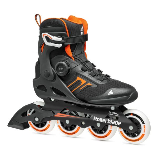 Rollerblade MACROBLADE 90 BOA NERO/ARANCIONE