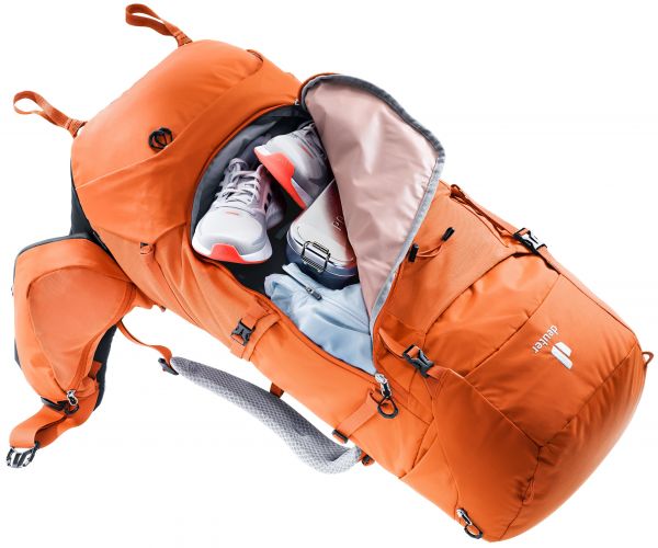 Deuter Aircontact Core 55+10 SL paprika-graphite
