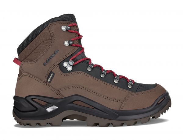 Lowa RENEGADE GTX MID MAHAGONI/ROT