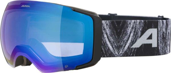 Alpina FALERA MAG Q black-glacier (blue-mirror S2)
