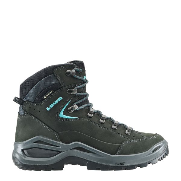 Lowa RENEGADE EVO GTX MID Ws ASPHALT/TUERKIS