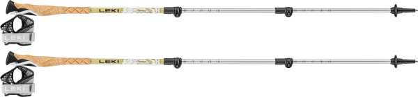 Leki Cross Trail TA weiß-braun