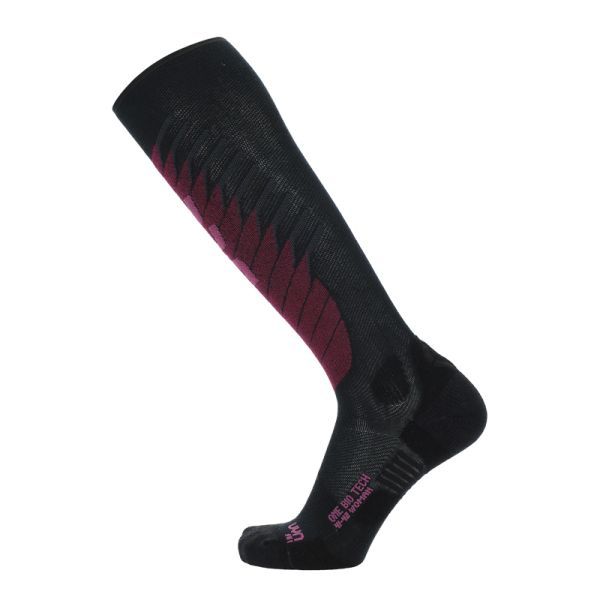 UYN WOMAN SKI ONE BIOTECH SOCKS Black/Purple