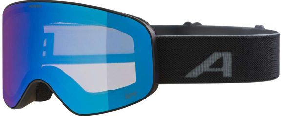 Alpina FERNIE Q-LITE black matt (blue mirror S2)