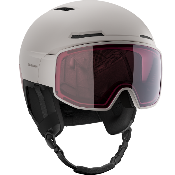 Salomon DRIVER PRO SIGMA Grey Violet Visierhelm