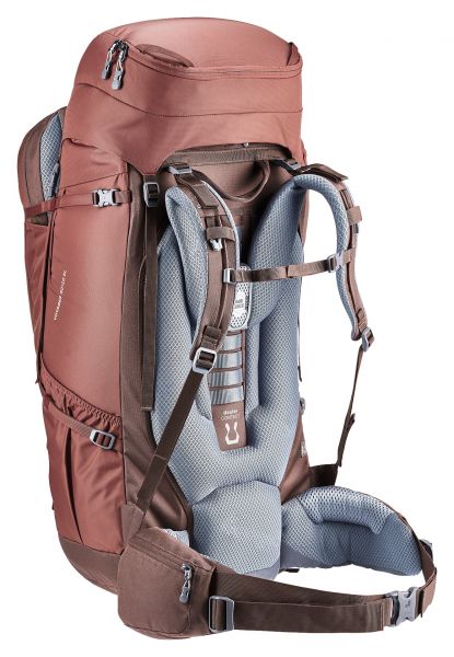 Deuter Voyager 60+10 SL caspia-raisin