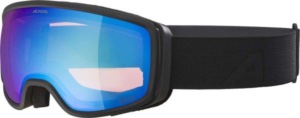 Alpina BIVIO Q-LITE black matt (blue mirror S2)