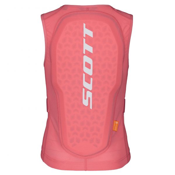 SCOTT Vest Airflow Junior carnation pink/white