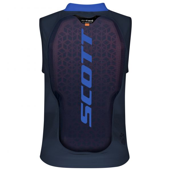 SCOTT AirFlex Jr Vest Protector dark blue/skydive blue