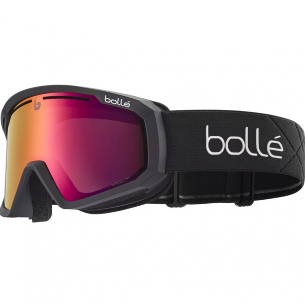 Bollé Y7 OTG, black matte-volt ruby cat.2