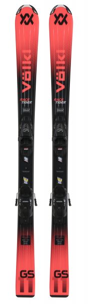 Völkl RACETIGER JR RED + Marker 4.5 VMOTION JR Ski mit Bindung 2025/26