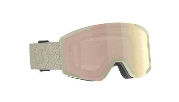Scott Shield light beige enhancer rose chrome Skibrille 2022/23